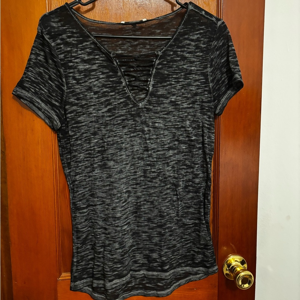 BKE Black/Grey Shirt - XS